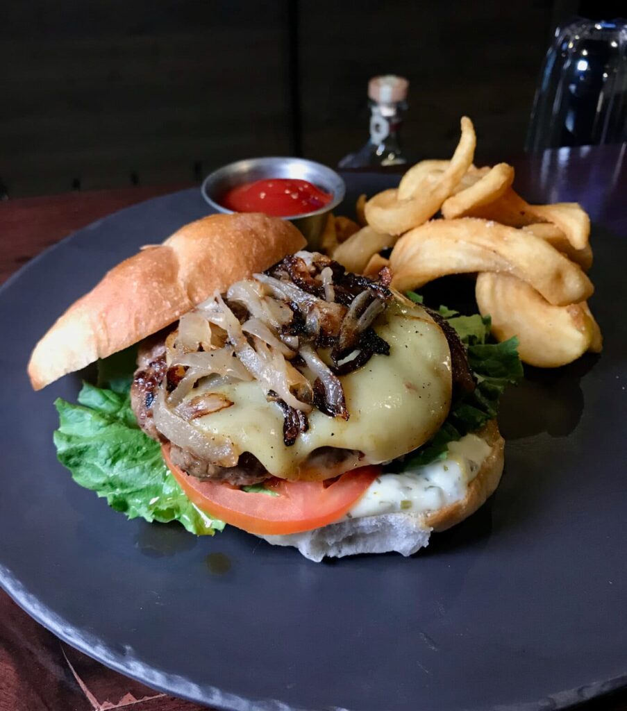 Buzzed Crow Bistro Original Burger
